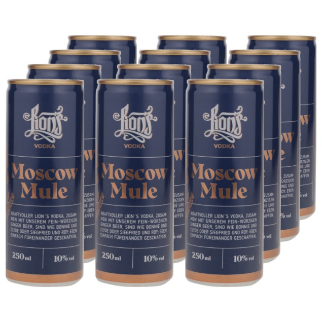 Lion's Moscow Mule Bio Dose 12x 0,25 L 10% vol