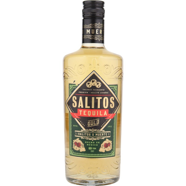 Salitos Tequila Gold Tequila 0,7 L 38% vol