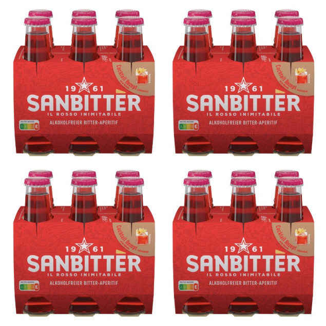 Sanbitter Aperitivo San Pellegrino alkoholfrei 24x 0,098 L 0% vol