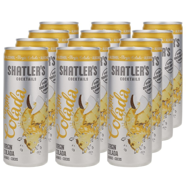 Shatler's Virgin Colada alkoholfrei Dose 12x 0,25 L 0% vol
