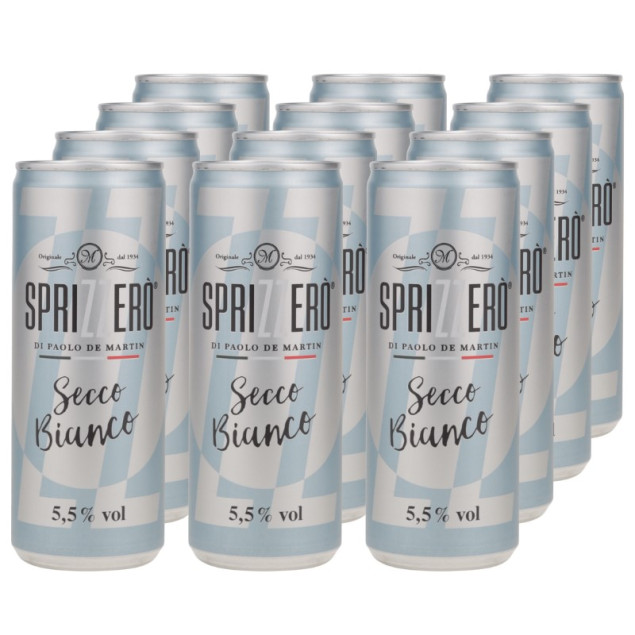 Sprizzero Secco Bianco Dose 12x 0,25 L 5,5% vol