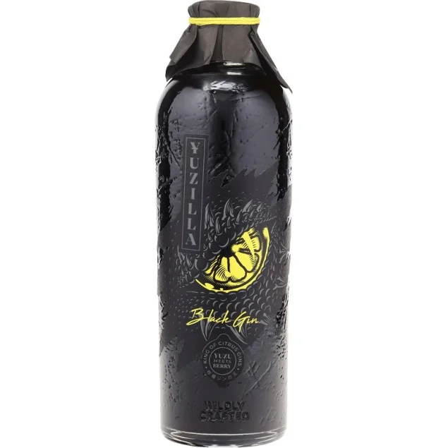 YUZILLA Black Gin 0,7 L 40% vol