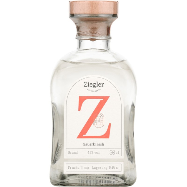 Ziegler Sauerkirsch Brand 0,5 L 43% vol