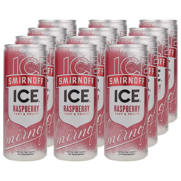 Smirnoff Ice Raspberry Dose 12x 0,25 L 10% vol