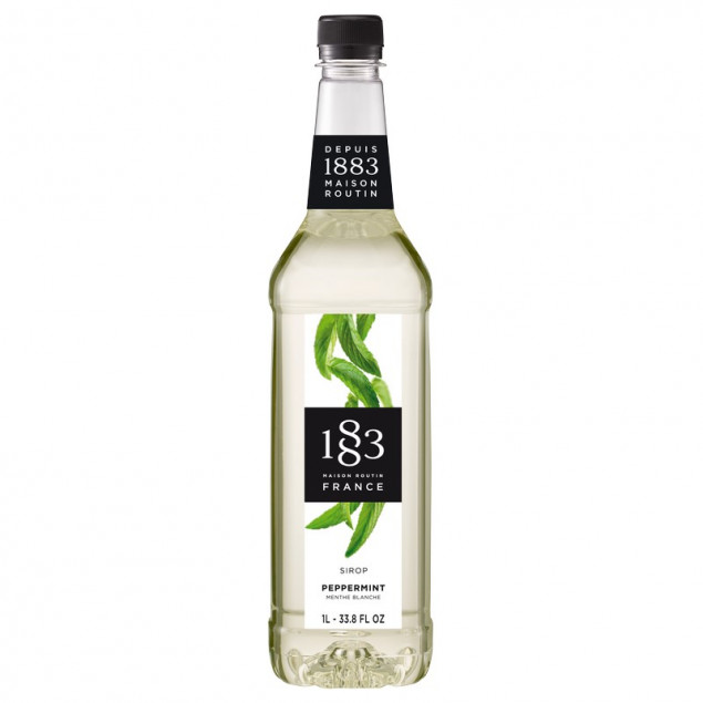 Maison Routin 1883 Sirup Pfefferminz PET-Flasche 1 L