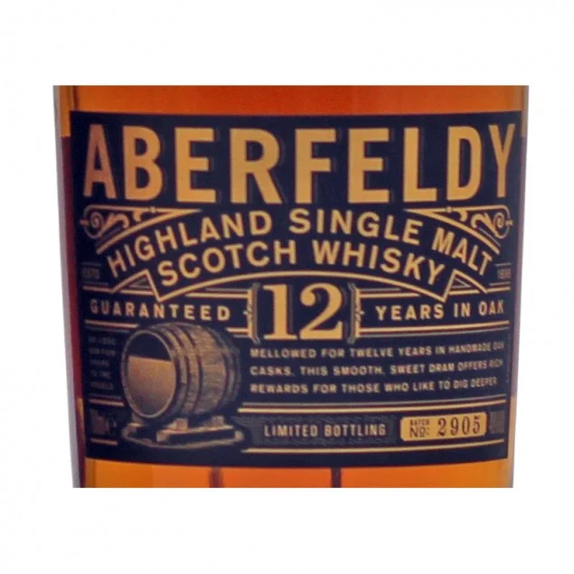 Aberfeldy 12 Jahre Highland Single Malt 0,7 L 40% vol