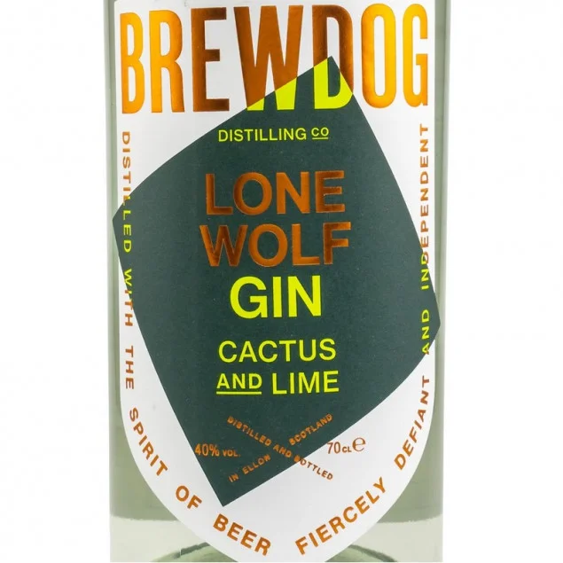 BrewDog LoneWolf Cactus & Lime Gin 0,7 L 40% vol