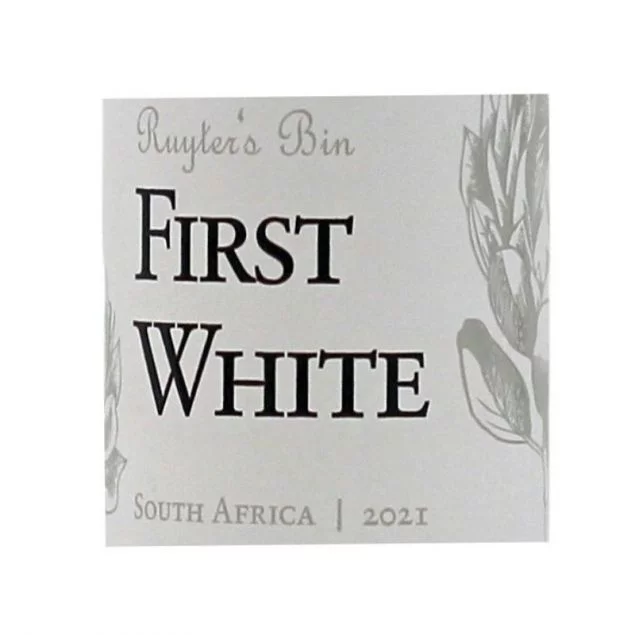 Ruyter's Bin First White 0,75 L 12,5 % vol