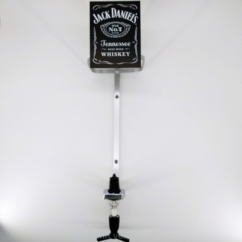 Metallkopf 4 cl Jack Daniels Whisky Dosiergerät 3 Liter Spirituosen Dosierer