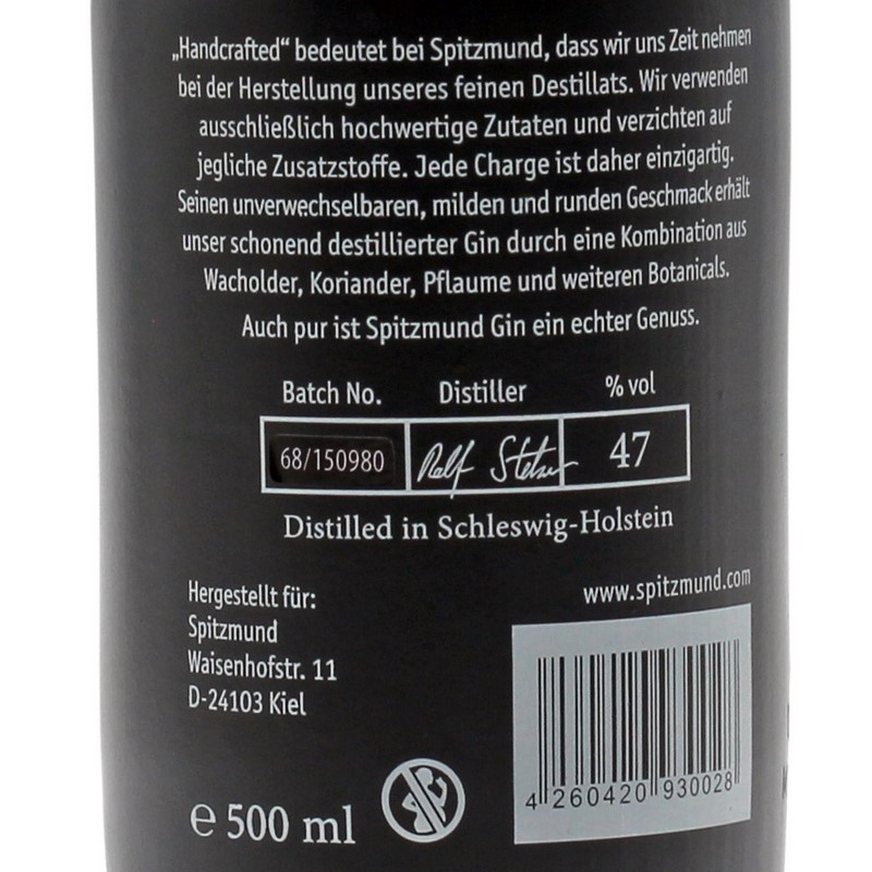 Spitzmund New Western Dry Gin bei Jashopping online kaufen