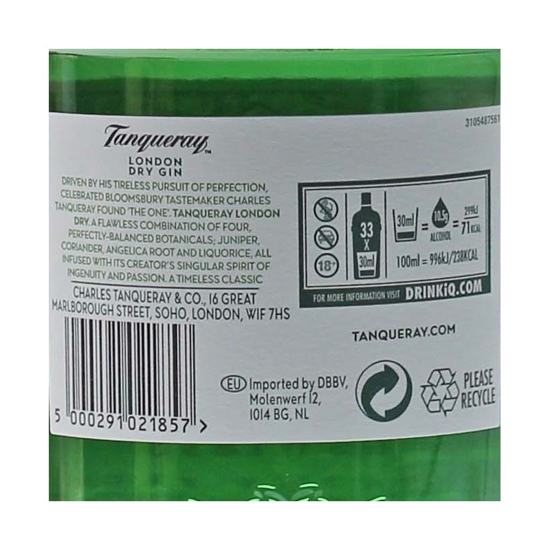 Tanqueray London Gin Liter 1 Dry kaufen