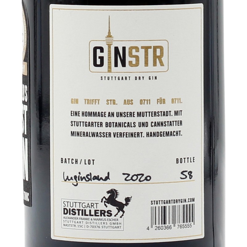 GINSTR - Stuttgart Dry Gin - günstig bei