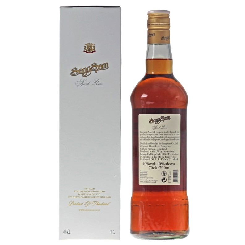SangSom Special Rum aus Thailand 0,7 L 40 % vol online kaufen