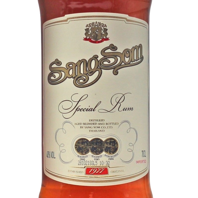 SangSom Special Rum aus Thailand 0,7 L 40 % vol online kaufen