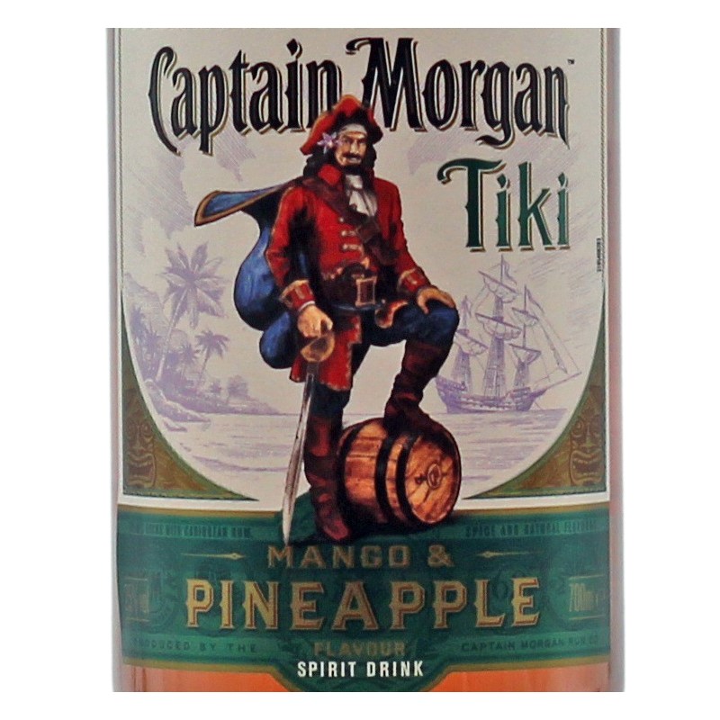 Pineapple Mango Tiki Morgan Captain &