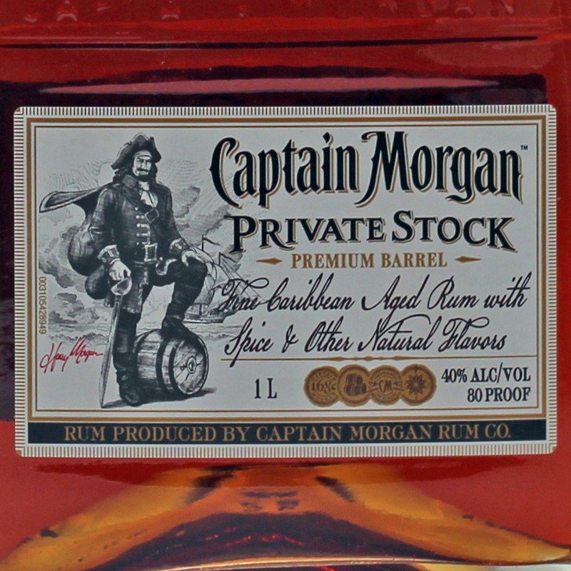 Captain Morgan Private Stock 0,7L (40% Vol.) - Captain Morgan - Rhum