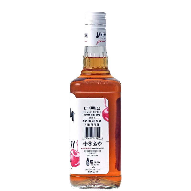 Jim Beam Black Cherry 0,7L 32,5% vol / ehemals Red Stag