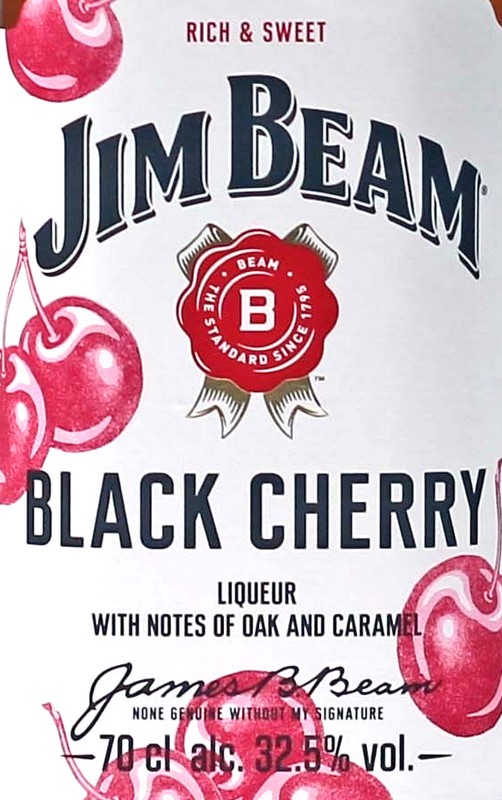 Jim Beam Black Cherry 0,7L 32,5% vol / ehemals Red Stag