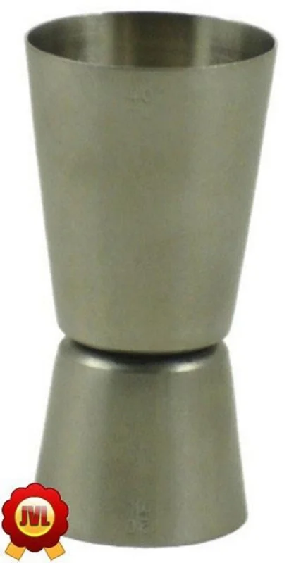 Meßbecher/ Jigger 2 + 4 cl INOX