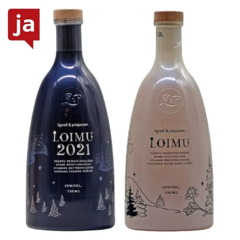 2er Sparset Loimu 2021 + White Glögg aus Finnland 0,75 L 15%