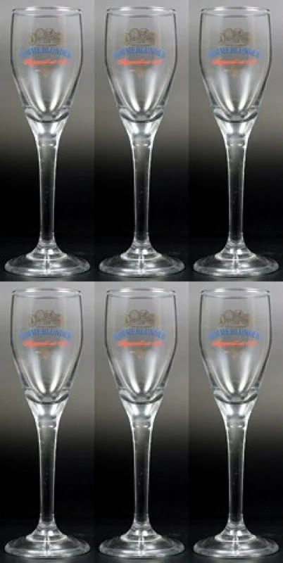 6 Bommerlunder Gläser 2 cl 6 Bommerlunder Gläser 2 cl