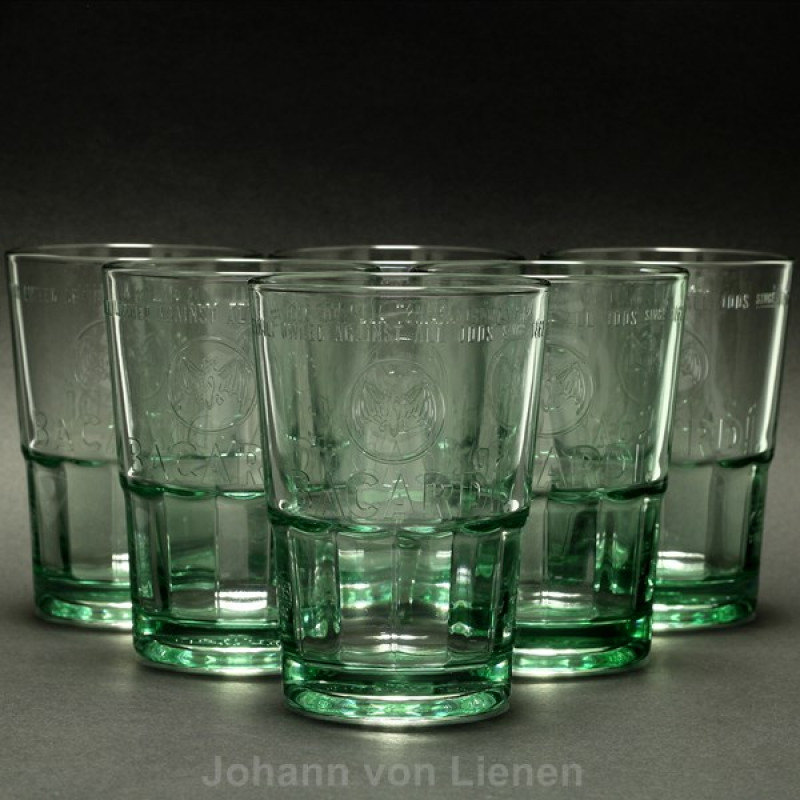 6 Bacardi Mojito Cocktailgläser 36 cl 6 Bacardi Mojito Cocktailgläser 36 cl