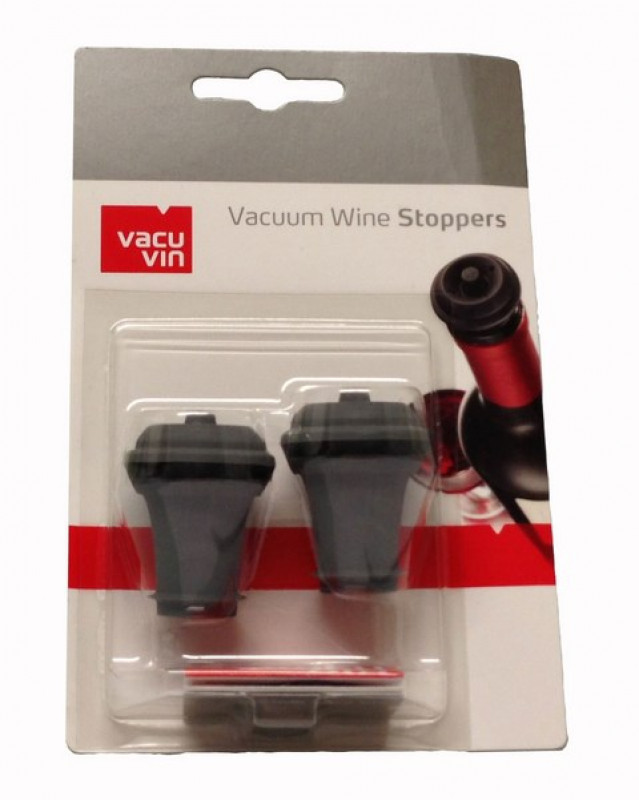 Vacu Vin Vacuum Wine Stoppers - 2 Stück Vacu Vin Vacuum Wine Stoppers - 2 Stück