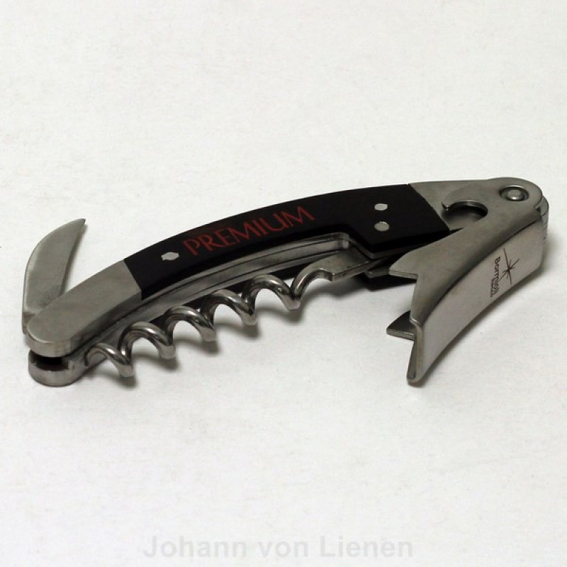 Korkenzieher Kellnermesser schwarz Korkenzieher Kellnermesser schwarz