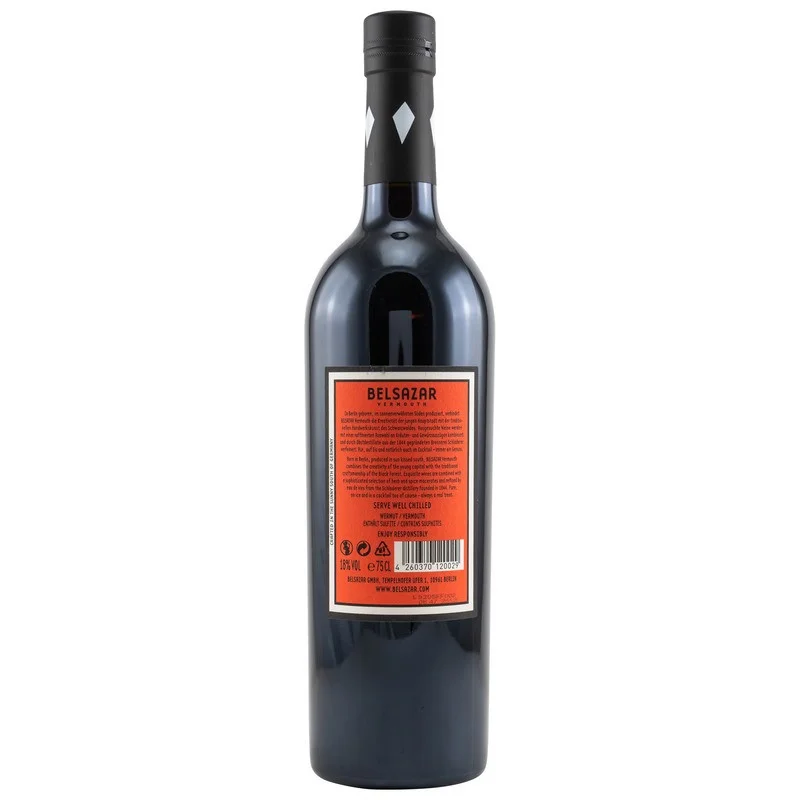 Belsazar Vermouth Red 0,75 L 18% vol Belsazar Vermouth Red 0,75 L 18% vol