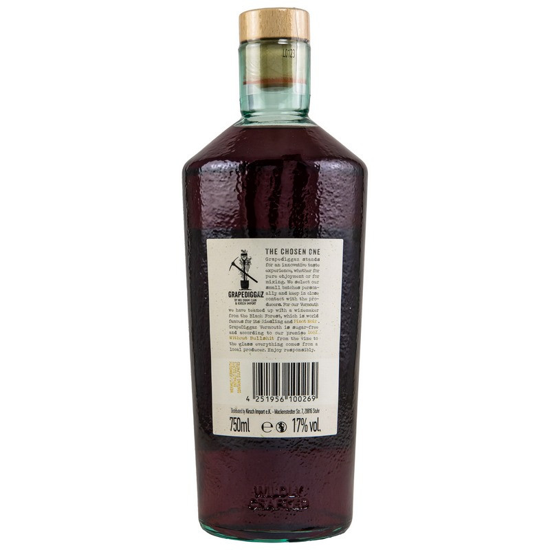 GrapeDiggaz Wermut Rot 0,75 L 17% vol GrapeDiggaz Wermut Rot 0,75 L 17% vol