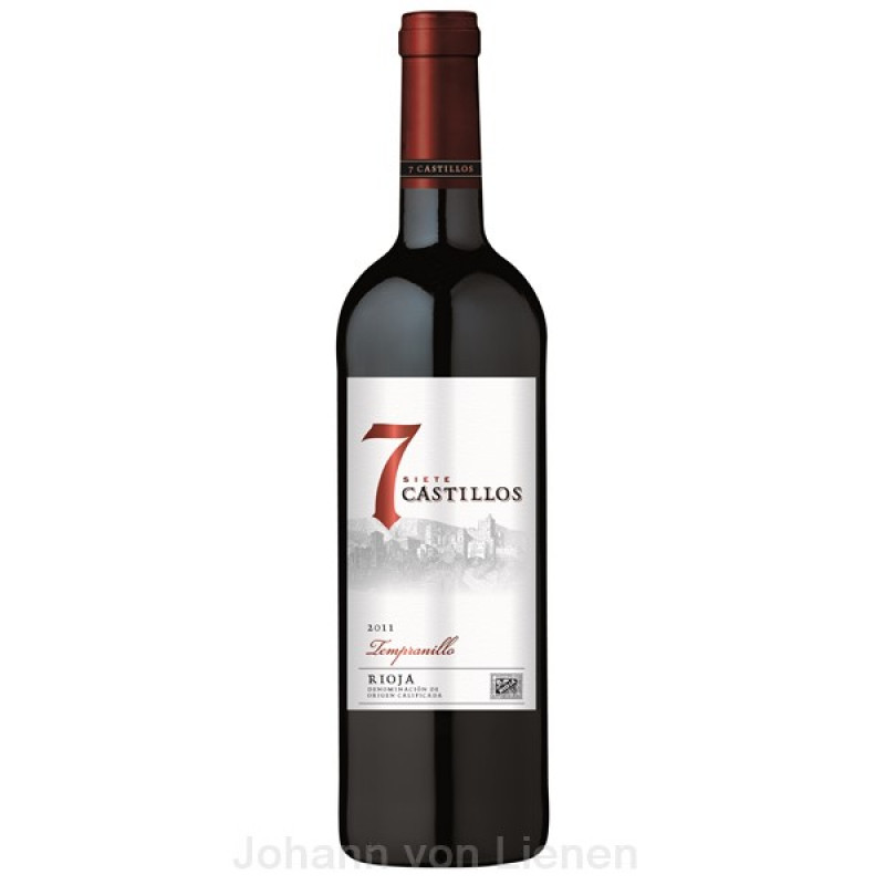 7 Castillos Rioja 0,75 L 13,5%vol 7 Castillos Rioja 0,75 L 13,5%vol