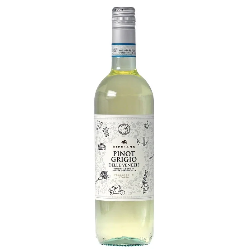 Cipriano Pinot Grigio IGT 0,75 L 12,5 % vol Cipriano Pinot Grigio IGT 0,75 L 12,5 % vol