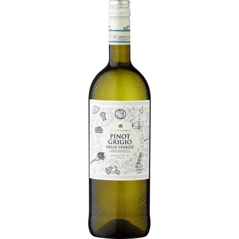 Cipriano Pinot Grigio 1 L 12% vol Cipriano Pinot Grigio 1 L 12% vol