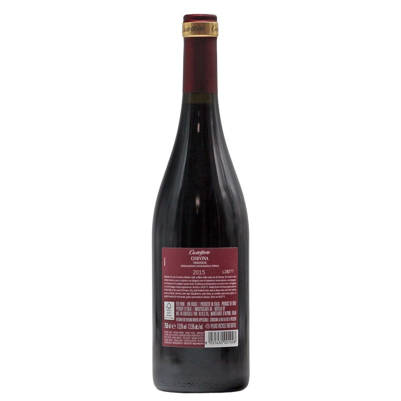 Castelforte Corvina IGT 0,75 L 13,5% vol Castelforte Corvina IGT 0,75 L 13,5% vol