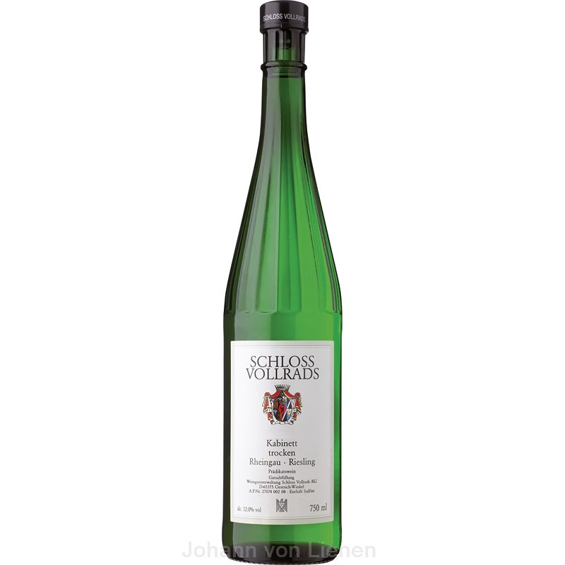 Schloss Vollrads Riesling Kabinett trocken 0,75L 12%vol Schloss Vollrads Riesling Kabinett trocken 0,75L 12%vol
