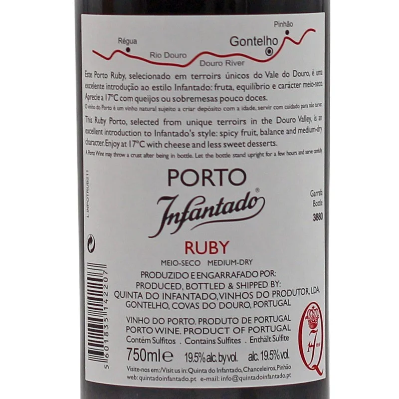 Quinta Do Infantado Ruby 0,75 L 19,5% vol