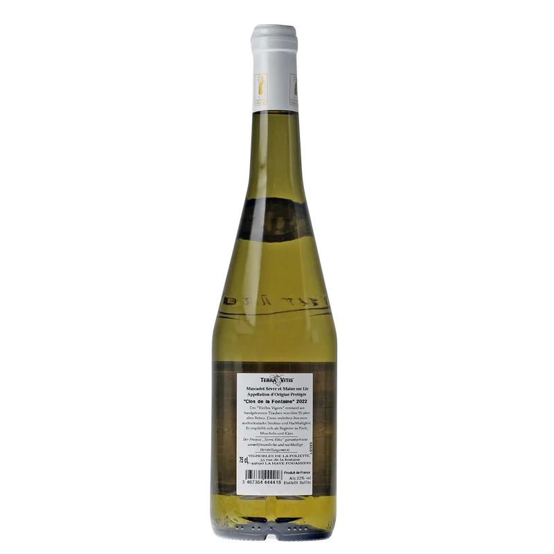 Clos de la Fontaine Muscadet Sèvre et Maine Sur Lie Clos de la Fontaine Muscadet Sèvre et Maine Sur Lie
