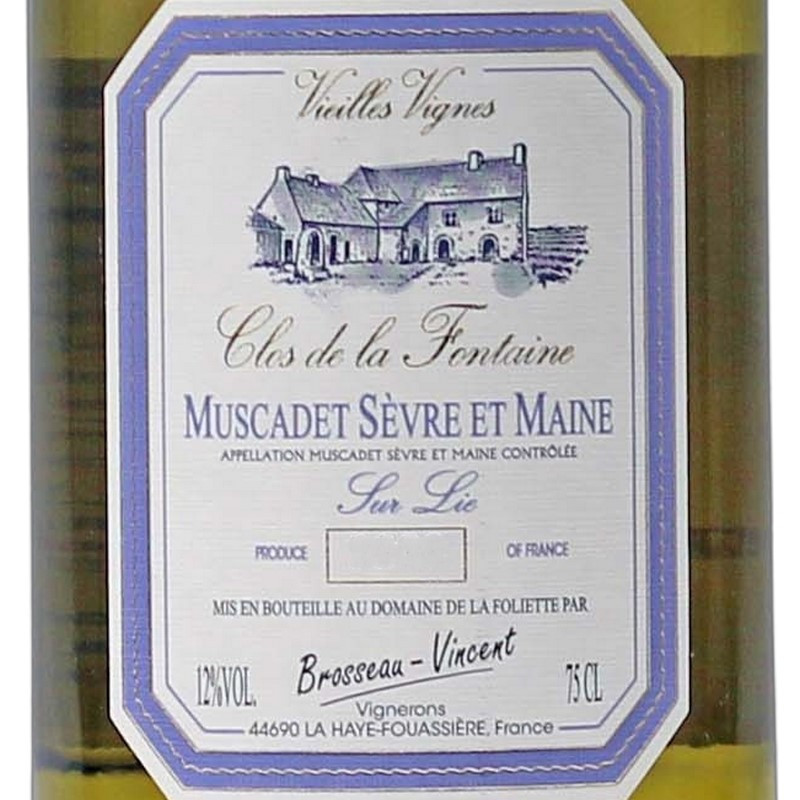 Clos de la Fontaine Muscadet Sèvre et Maine Sur Lie Clos de la Fontaine Muscadet Sèvre et Maine Sur Lie