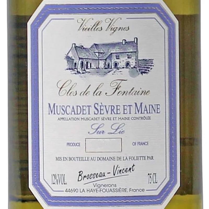 Clos de la Fontaine Muscadet Sèvre et Maine Sur Lie Clos de la Fontaine Muscadet Sèvre et Maine Sur Lie