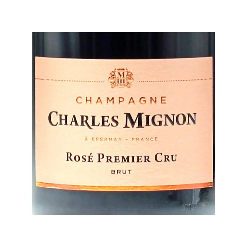 Champagner Charles Mignon Rosé Premier Cru Brut 0,75 L 12,5 % vol Champagner Charles Mignon Rosé Premier Cru Brut 0,75 L 12,5 % vol