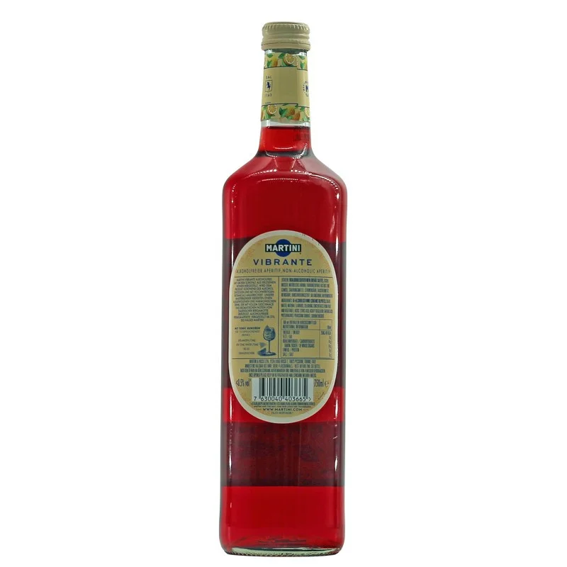 Martini Vibrante Aperitif alkoholfrei 0,75 L Martini Vibrante Aperitif alkoholfrei 0,75 L