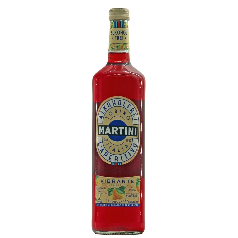 Martini Vibrante Aperitif alkoholfrei 0,75 L Martini Vibrante Aperitif alkoholfrei 0,75 L