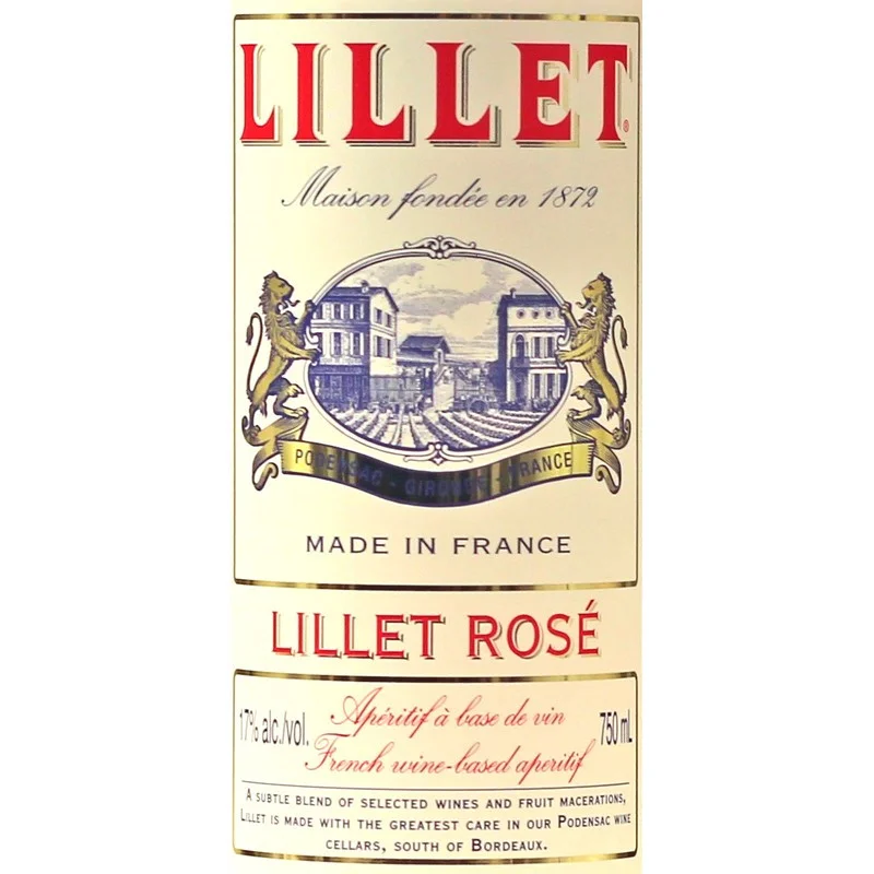Lillet Rose Aperitif 0,75 L 17% vol Lillet Rose Aperitif 0,75 L 17% vol