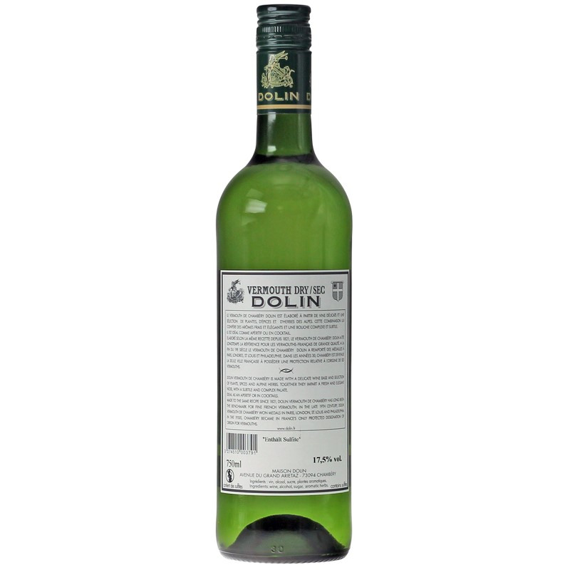 Dolin Vermouth Dry 0,75 L 17,5% vol