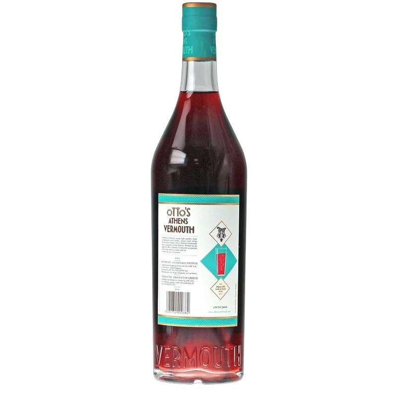 Ottos Athens Vermouth Wermut 0.75L 17% vol. Ottos Athens Vermouth Wermut 0.75L 17% vol.