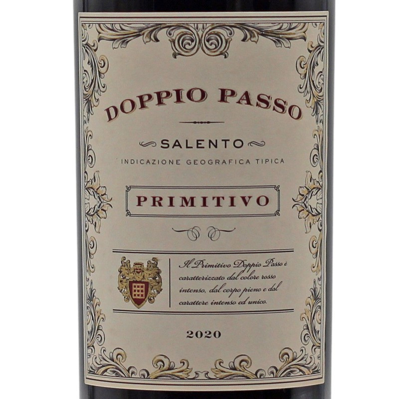 Doppio Passo Primitivo 0,75 L 13% vol Doppio Passo Primitivo 0,75 L 13% vol