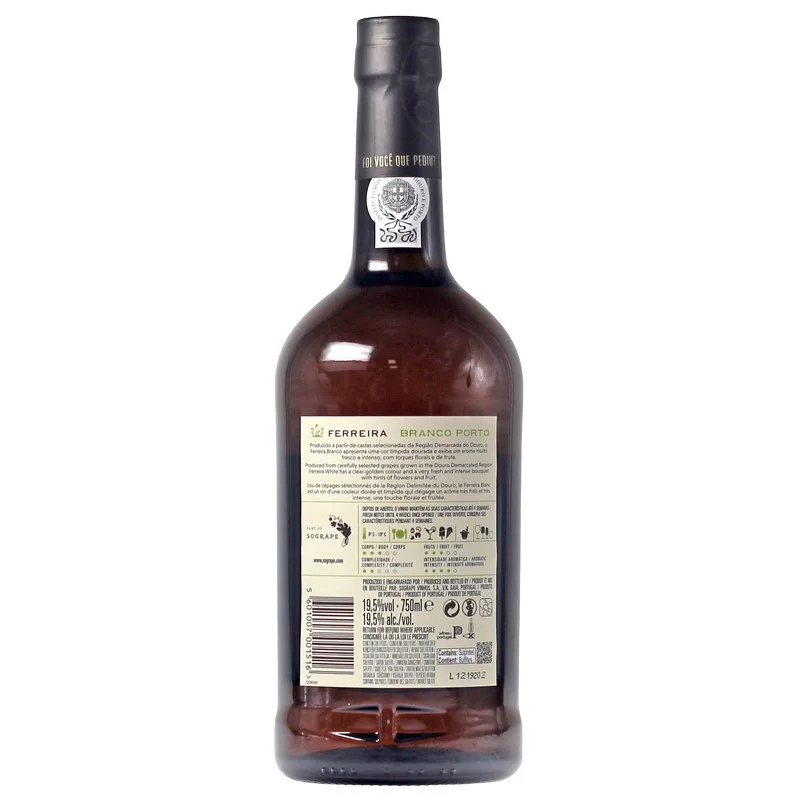 Ferreira Porto Branco 0,75 L 19,5% vol Ferreira Porto Branco 0,75 L 19,5% vol