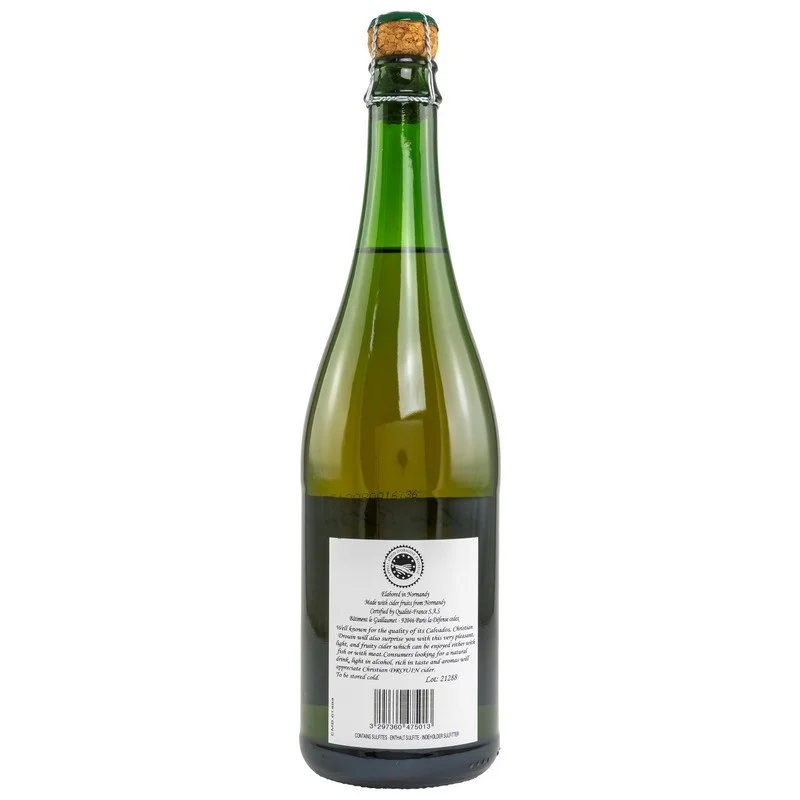 Christian Drouin Cidre Bouché Brut de Normandie 0,75 L 4,5% vol Christian Drouin Cidre Bouché Brut de Normandie 0,75 L 4,5% vol
