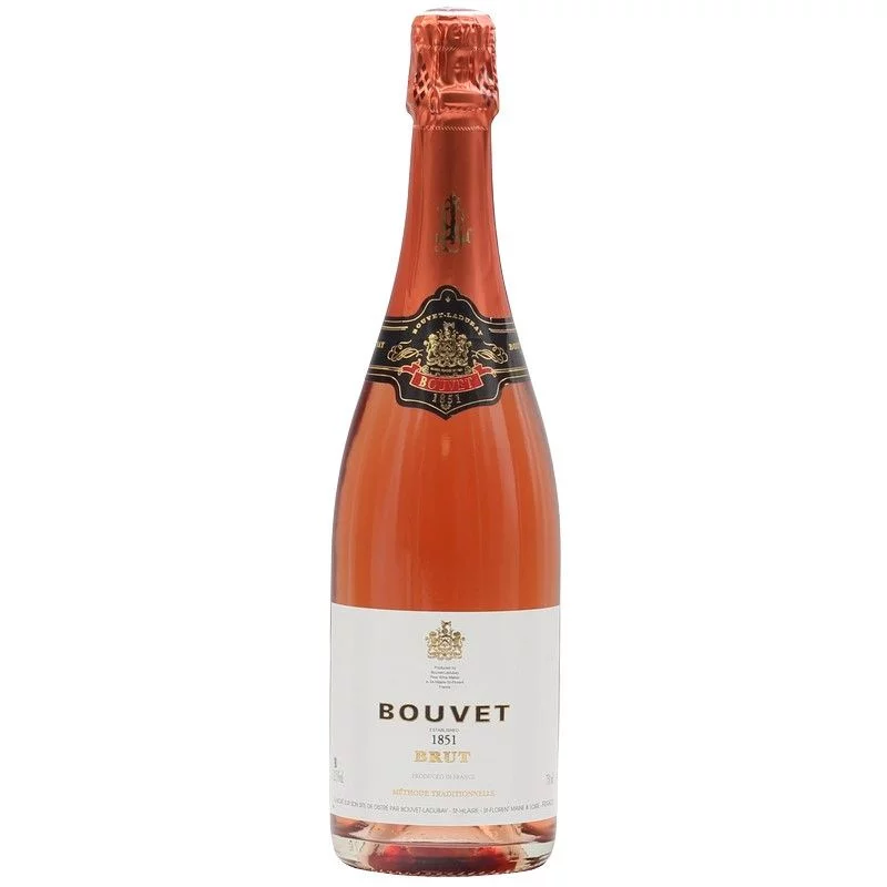 Bouvet Brut Rosé 1851 Méthode Traditionelle 0,75 L 12,5% vol.