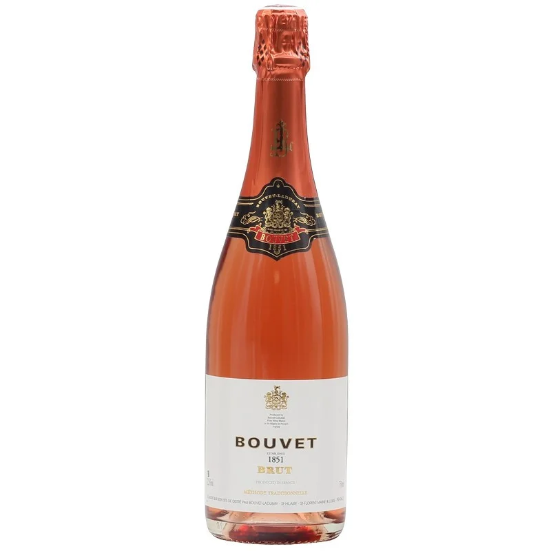 Bouvet Brut Rosé 1851 Méthode Traditionelle 0,75 L 12,5% vol.